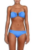 Milly Elba Bandeau Bikini Top - Azure