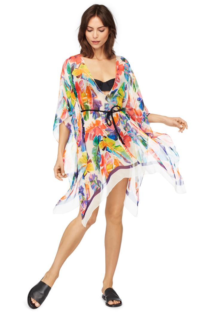 Milly Banana Leaf Print Chia Caftan