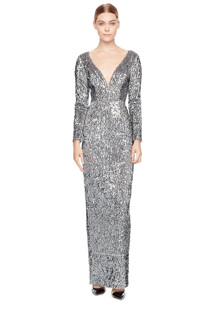 Milly Sequins Suzana Gown