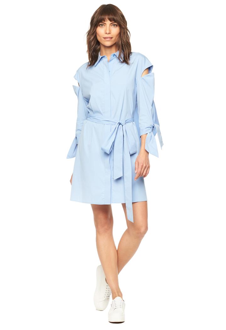 Milly Slitted Avery Dress - Sky