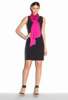 Milly Silk Gift Scarf - Fuchsia