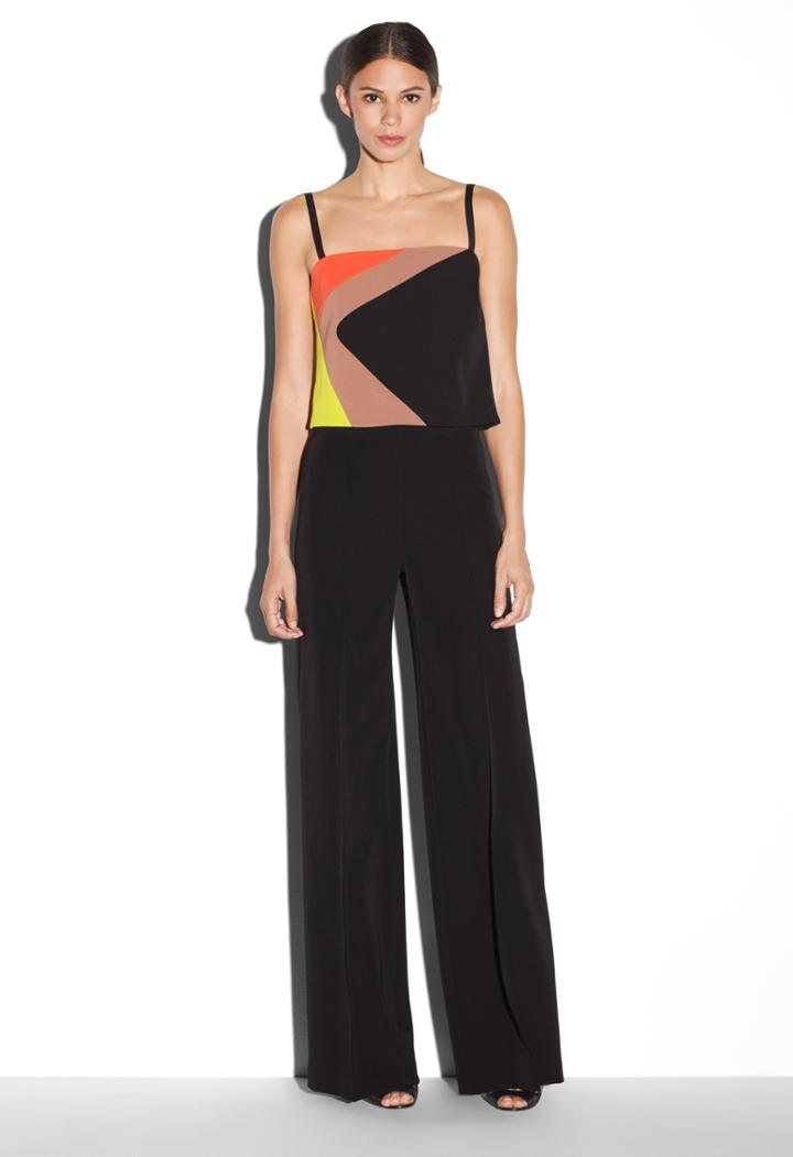 Milly Hayden Pintuck Trousers - Black