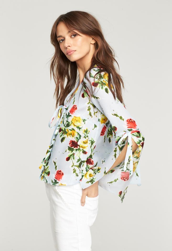 Milly Rose Print Maggie Top