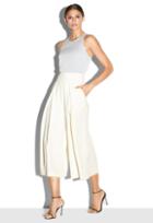 Milly Italian Cady Culottes - White Wht