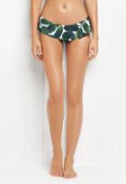 Milly Sirolo Ruffle Bikini Bottom - Emerald Multi