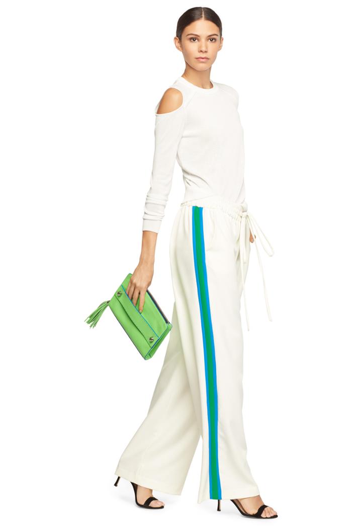 Milly Italian Cady Track Pant