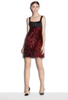 Milly Exclusive Couture Cheetah Jacquard Mod Mini Dress