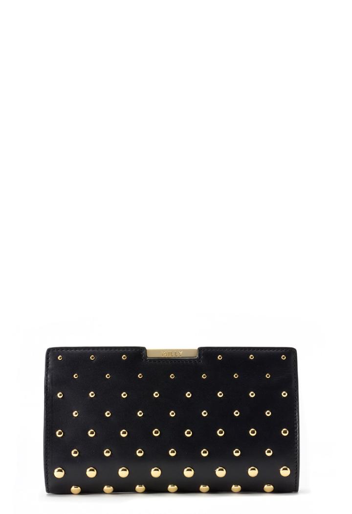 Milly Logan Stud Frame Clutch