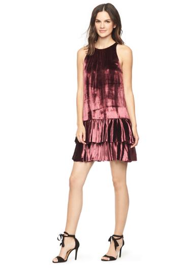 Milly Panne Velvet Kiki Dress