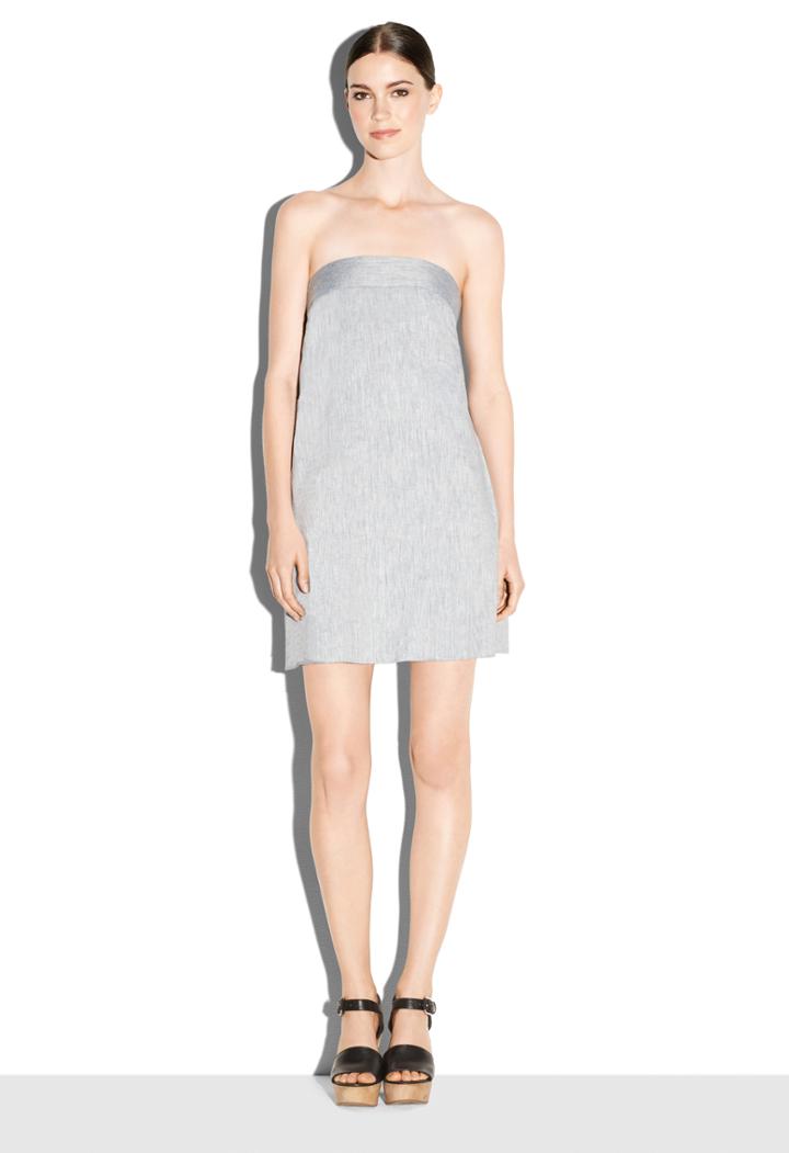 Milly Chambray Twill Vanessa Mini Dress