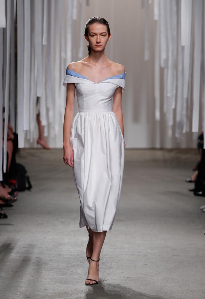 Milly Cotton Poplin Louise Dress