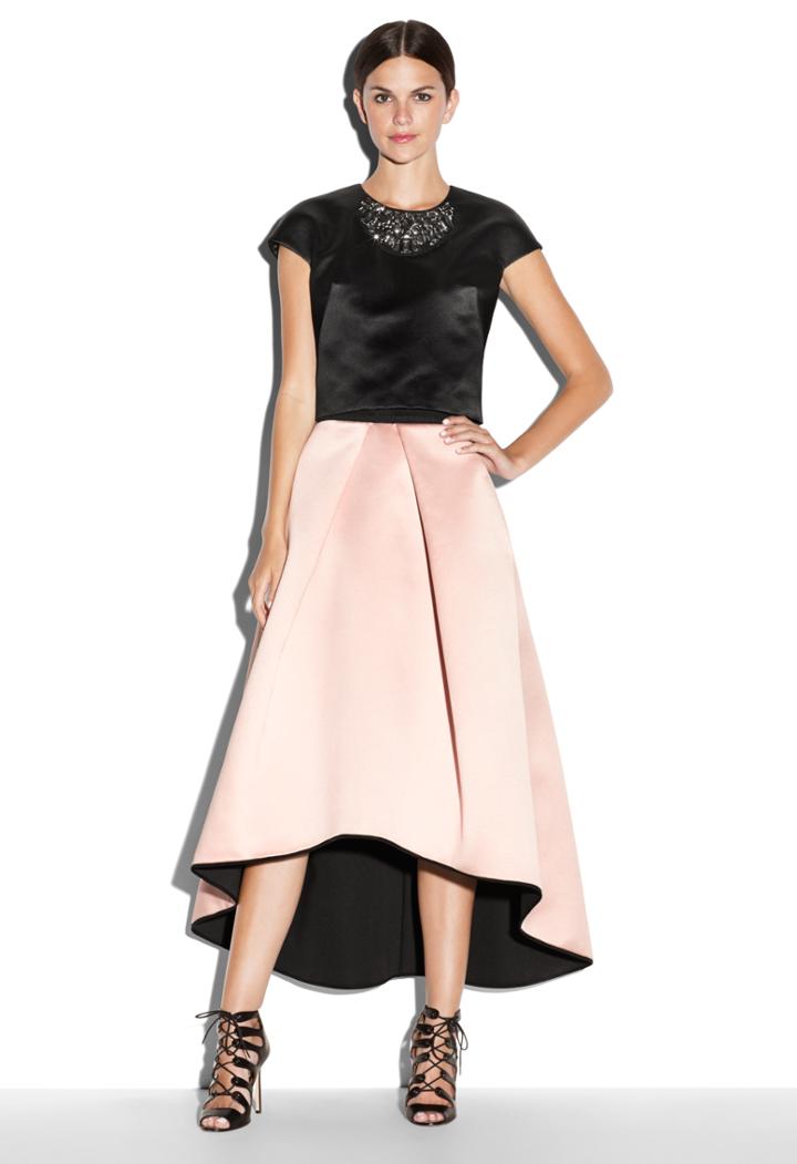Milly Beaded Capsleeve Top