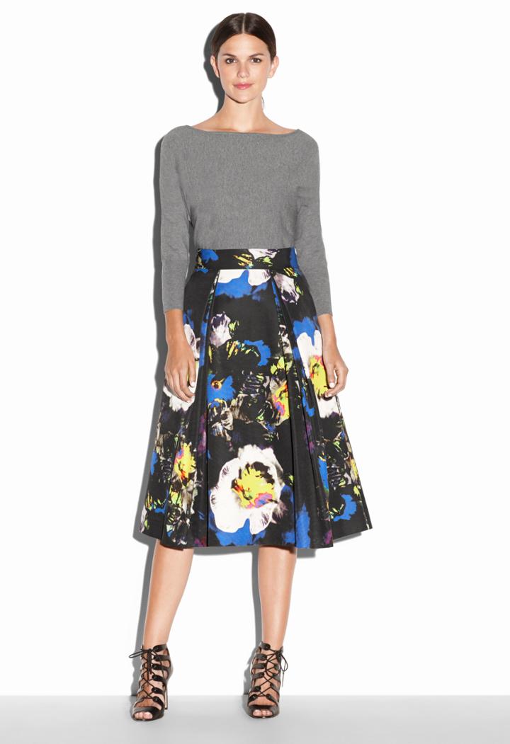 Milly Dolman Sleeve Pullover - Heather Grey