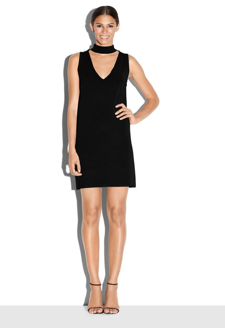 Milly Italian Structured Shift - Black