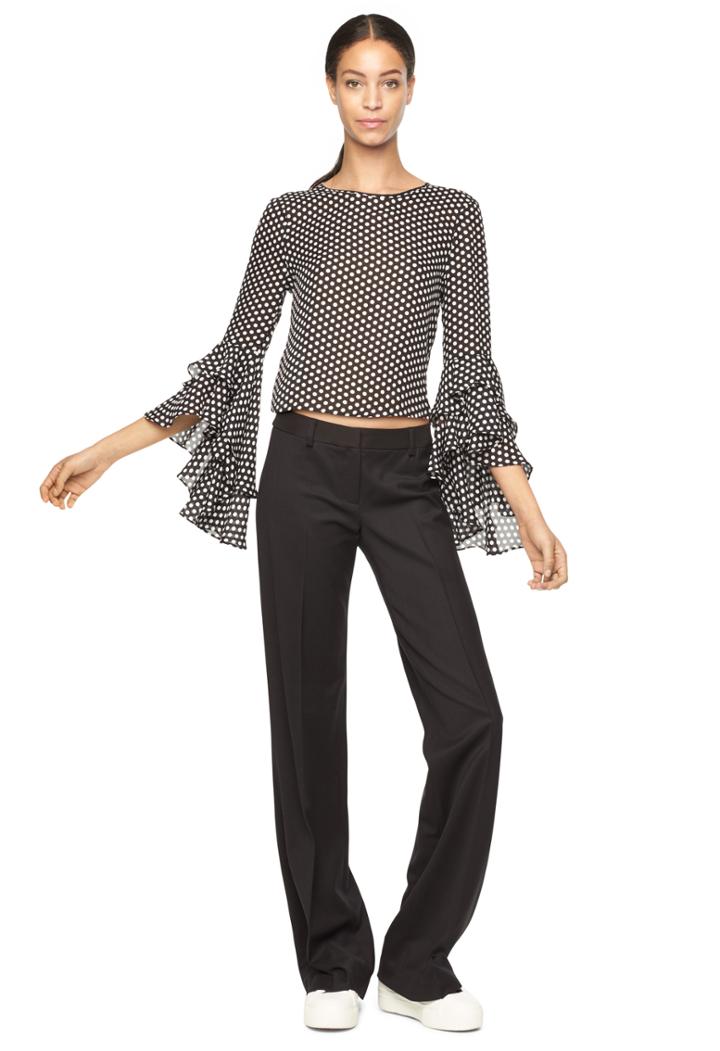 Milly Dot Print Gabby Top