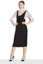 Milly Italian Wool Gabardine Veronica Dress