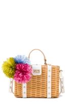 Milly Wicker Small Satchel - Natural