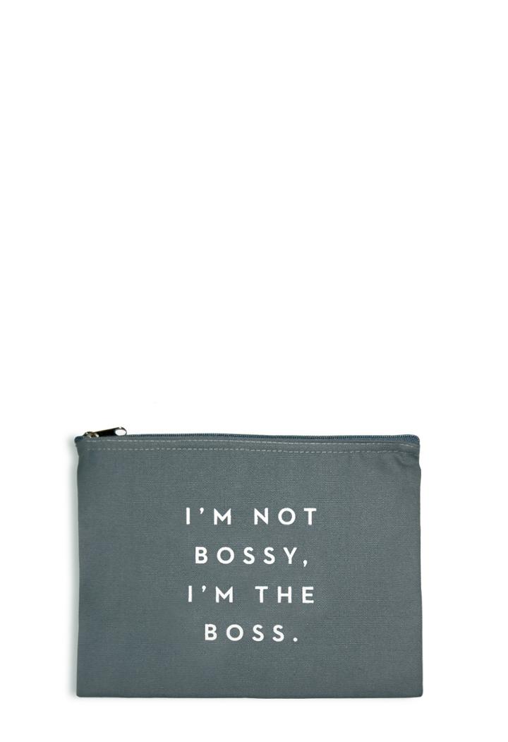 Milly Bossy Pouch - Charcoal