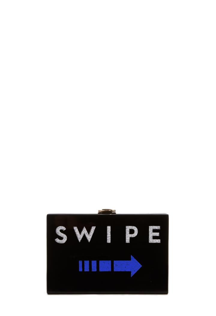 Milly Swipe Box Clutch