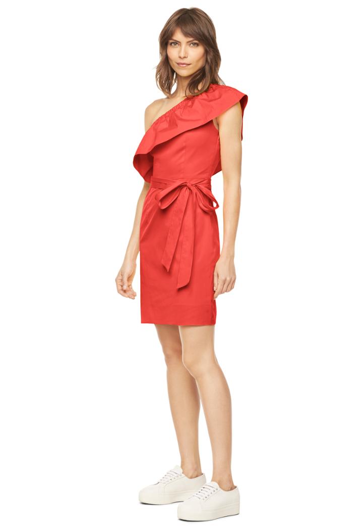 Milly Tara Dress - Tomato