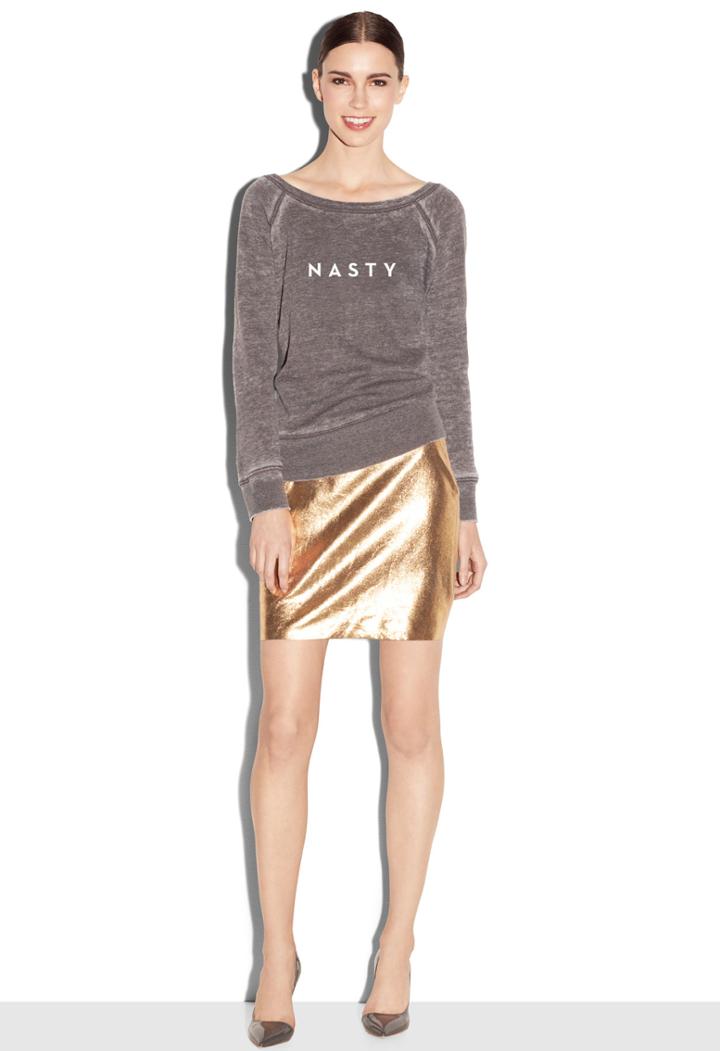 Milly Nasty Sweatshirt - Acid Grey