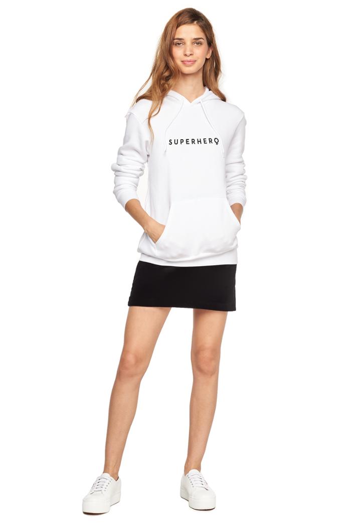 Milly Superhero Hoodie - White