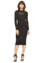 Milly Fractured Pointelle Fitted Dress
