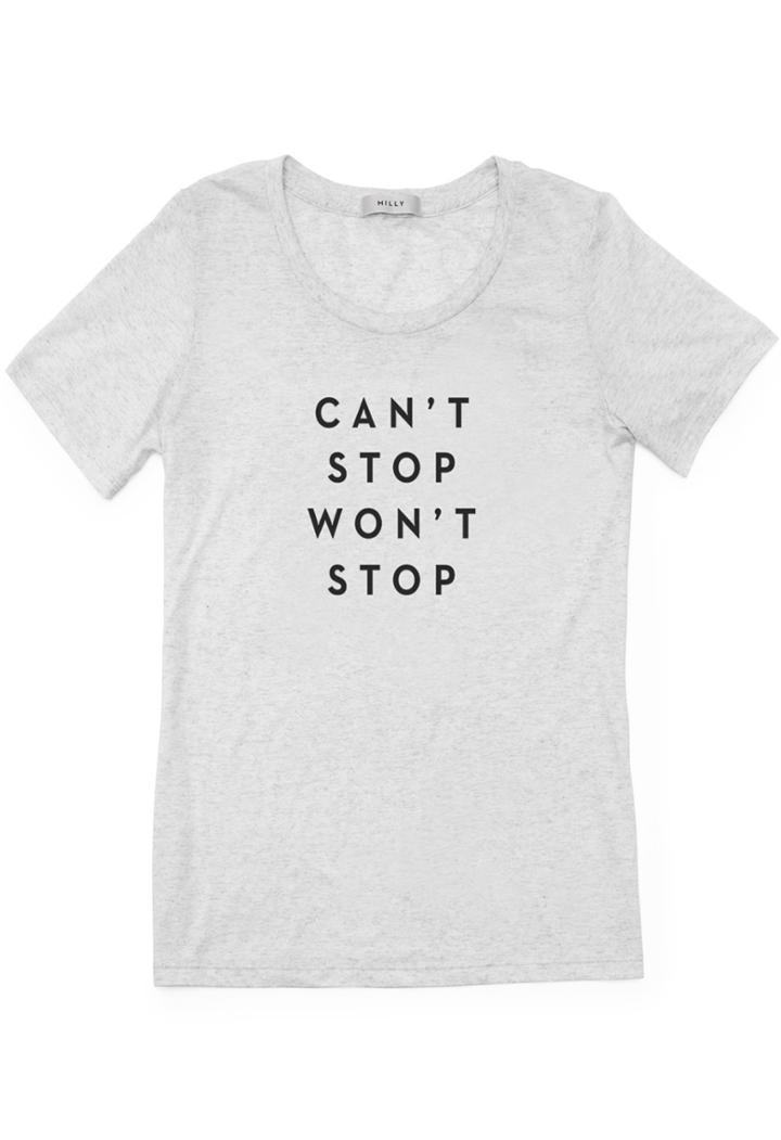 Milly Mens Cant Stop Wont Stop Tee
