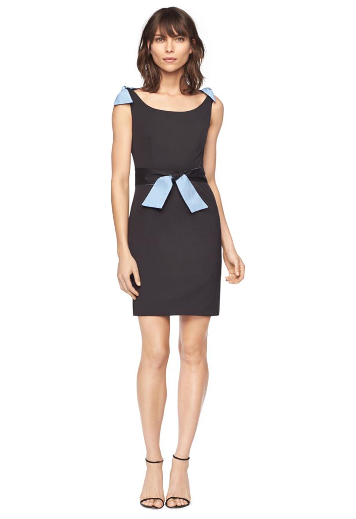 Milly Exclusive Mini Candice Tie Dress