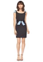 Milly Exclusive Mini Candice Tie Dress