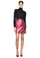 Milly Lurex Jacquard Modern Mini Skirt