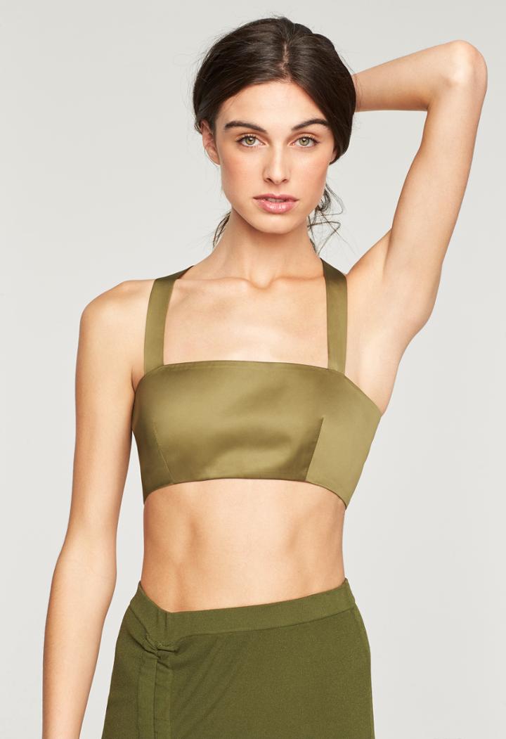 Milly Italian Duchess Taffeta Gigi Top
