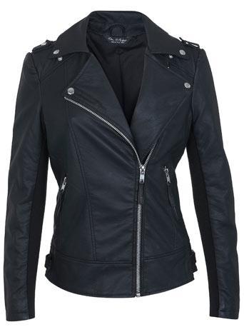 Faux Leather Biker Jacket