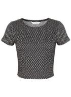 Womens Mono Chevron Co Ord Top