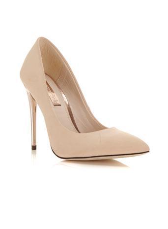 Glam Nude Gold Heel