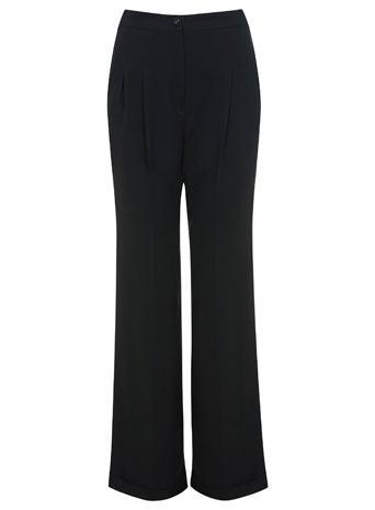 Black High Waisted Trousers