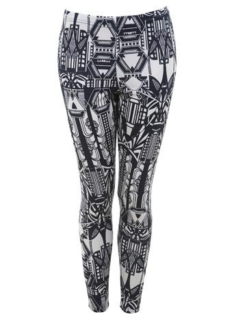 Printed Monochrome Legging