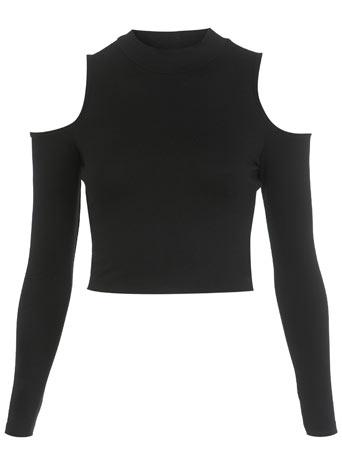 Longsleeve Turtle Crop Top