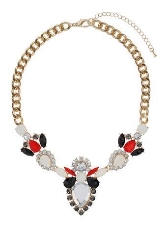 Red Statement Necklace