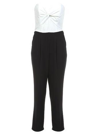 Womens Mono Bandeau Jumpsuit