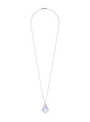 Miss Selfridge Womens Crystal Pendant Necklace