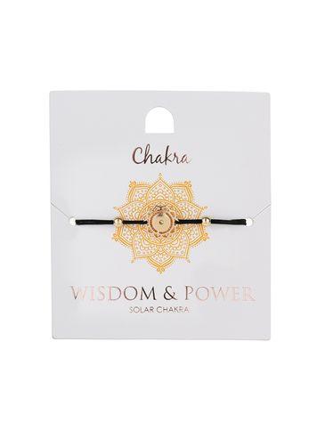 Miss Selfridge Womens Wisdom & Power Chakra Bracelet