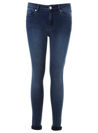 Miss Selfridge Womens Dark Blue Ultra Soft Jean