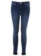 Miss Selfridge Womens Dark Blue Ultra Soft Jean