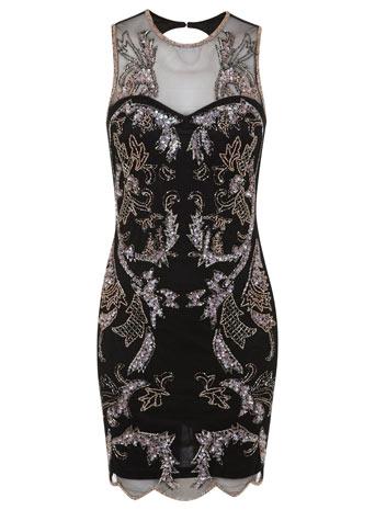 Miss Selfridge Womens Zoe Bodycon Dress