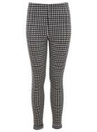 Womens Scuba Dogtooth Tube Trouser