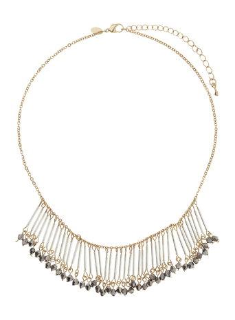 Miss Selfridge Womens Bead Stick Collar