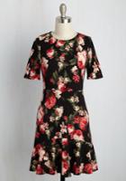  Flirty South Floral Dress In S
