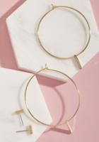 Modcloth Must-have Minimalism Earring Set