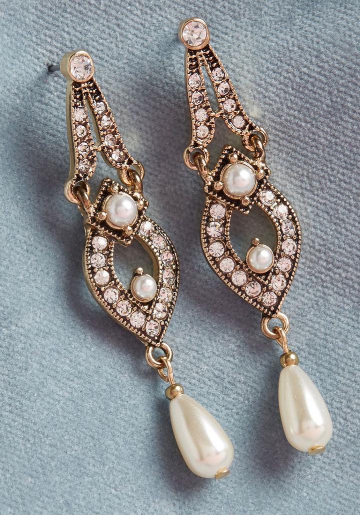 Modcloth Amplify Extravagance Earrings